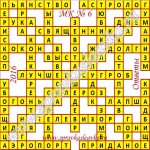 Ответы на кроссворды