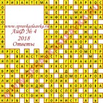 Ответы на кроссворд АиФ номер 4 2018 Ответы на кроссворды