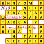 Ответы на сканворд из АиФ 11 2018 Ответы на кроссворды
