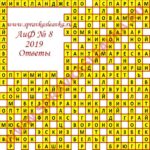 Ответы на кроссворды