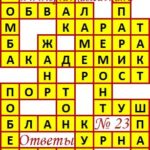 Ответы на сканворд из АиФ 23 2019 Ответы на кроссворды